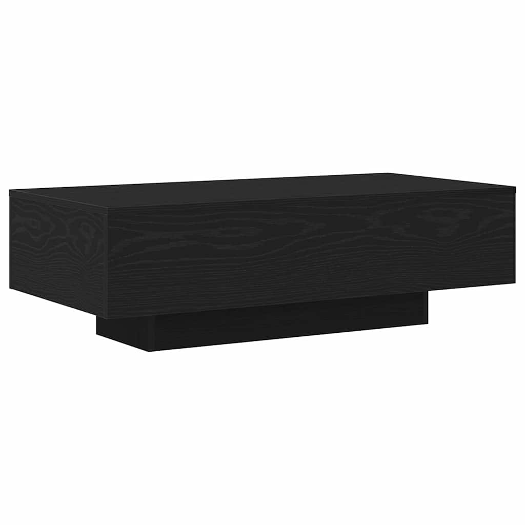 Coffee Table Black oak 100 x 49.5 x 31 cm Engineered wood - Bargainia.com - 8721158769732 - 862573