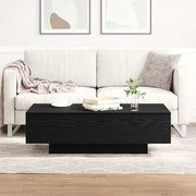 Coffee Table Black oak 100 x 49.5 x 31 cm Engineered wood - Bargainia.com - 8721158769732 - 862573