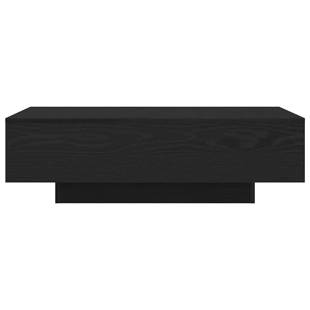 Coffee Table Black oak 100 x 49.5 x 31 cm Engineered wood - Bargainia.com - 