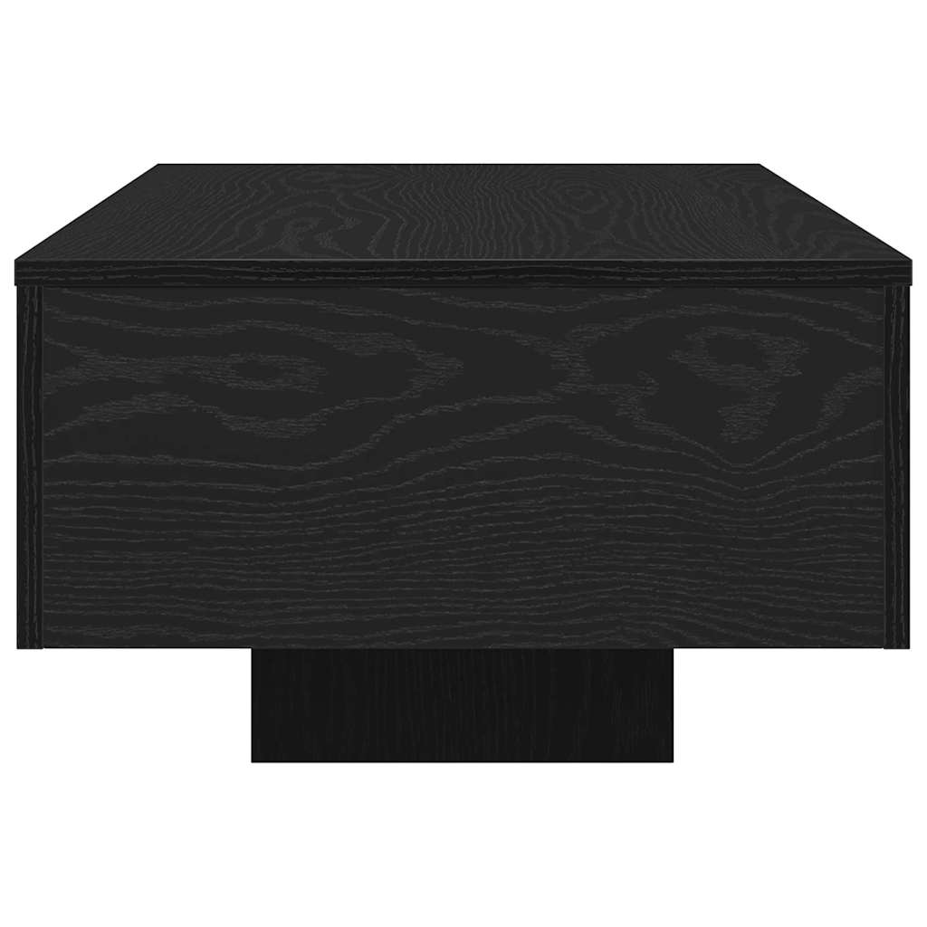 Coffee Table Black oak 100 x 49.5 x 31 cm Engineered wood - Bargainia.com - 8721158769732 - 862573