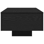 Coffee Table Black oak 100 x 49.5 x 31 cm Engineered wood - Bargainia.com - 