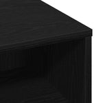 Coffee Table Black oak 60 x 60 x 30 cm Engineered wood - Bargainia.com - 