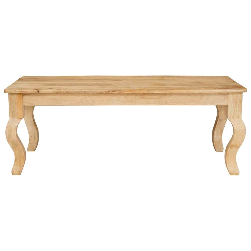Coffee Table Brown 100 x 55 x 40 cm Solid mango wood - Bargainia.com - 