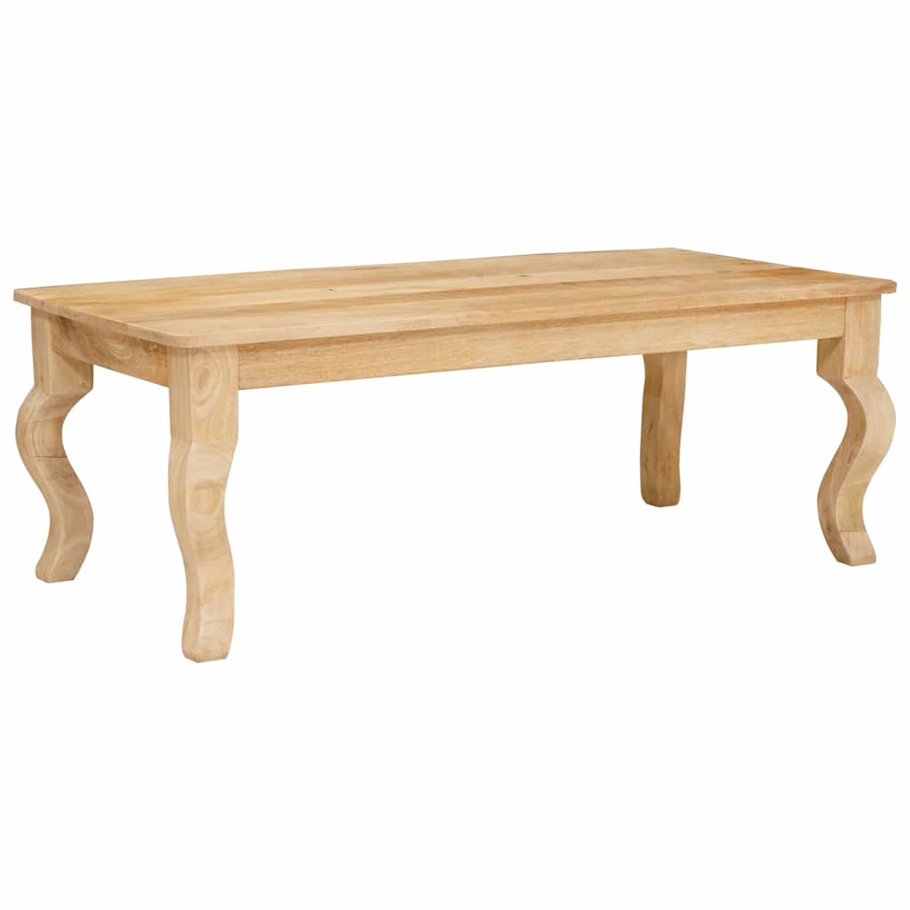 Coffee Table Brown 100 x 55 x 40 cm Solid mango wood - Bargainia.com - 