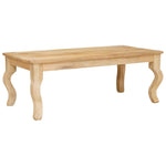 Coffee Table Brown 100 x 55 x 40 cm Solid mango wood - Bargainia.com - 