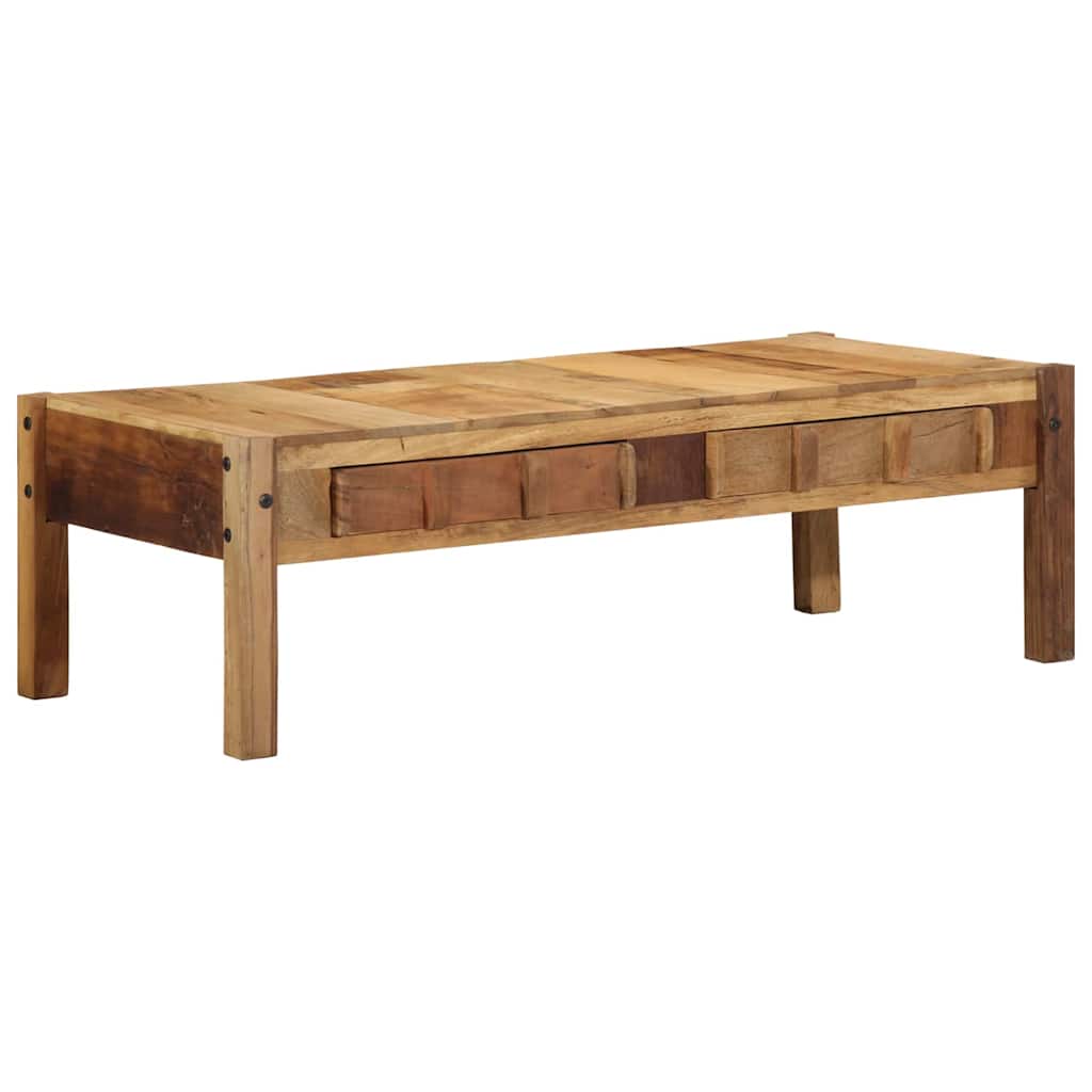 Coffee Table Brown 110 x 55 x 35 cm Solid Reclaim wood - Bargainia.com - 8721158511690 - 4019624
