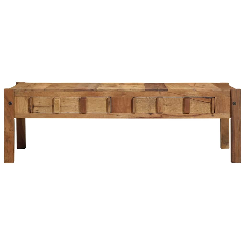 Coffee Table Brown 110 x 55 x 35 cm Solid Reclaim wood - Bargainia.com - 8721158511690 - 4019624