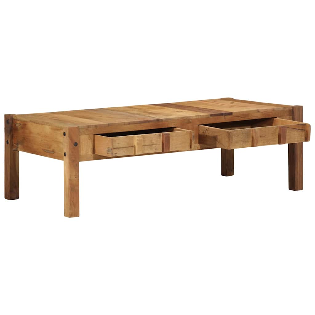 Coffee Table Brown 110 x 55 x 35 cm Solid Reclaim wood - Bargainia.com - 8721158511690 - 4019624
