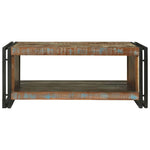 Coffee Table Brown 90 x 50 x 38 cm Solid reclaimed wood - Bargainia.com - 