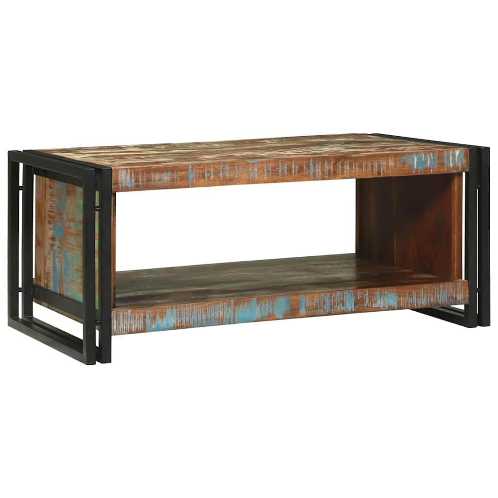 Coffee Table Brown 90 x 50 x 38 cm Solid reclaimed wood - Bargainia.com - 