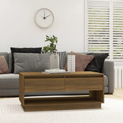 Coffee Table Brown Oak 102.5x55x44 cm Engineered Wood - Bargainia.com - 8720286836644 - 812980