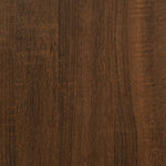 Coffee Table Brown Oak 50x50x40 cm Engineered Wood - Bargainia.com - 
