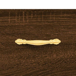 Coffee Table Brown Oak 50x50x40 cm Engineered Wood - Bargainia.com - 