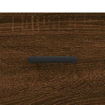 Coffee Table Brown Oak 50x50x40 cm Engineered Wood - Bargainia.com - 