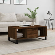 Coffee Table Brown Oak 90x50x36.5 cm Engineered Wood - Bargainia.com - 8721012109865 - 830603