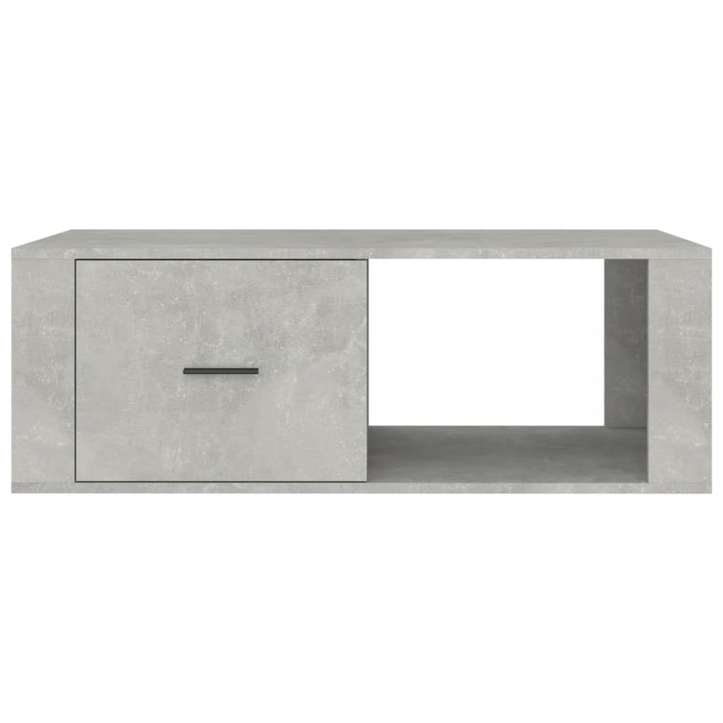 Coffee Table Concrete Grey 100x50.5x35 cm Engineered Wood - Bargainia.com - 8720845667054 - 816540