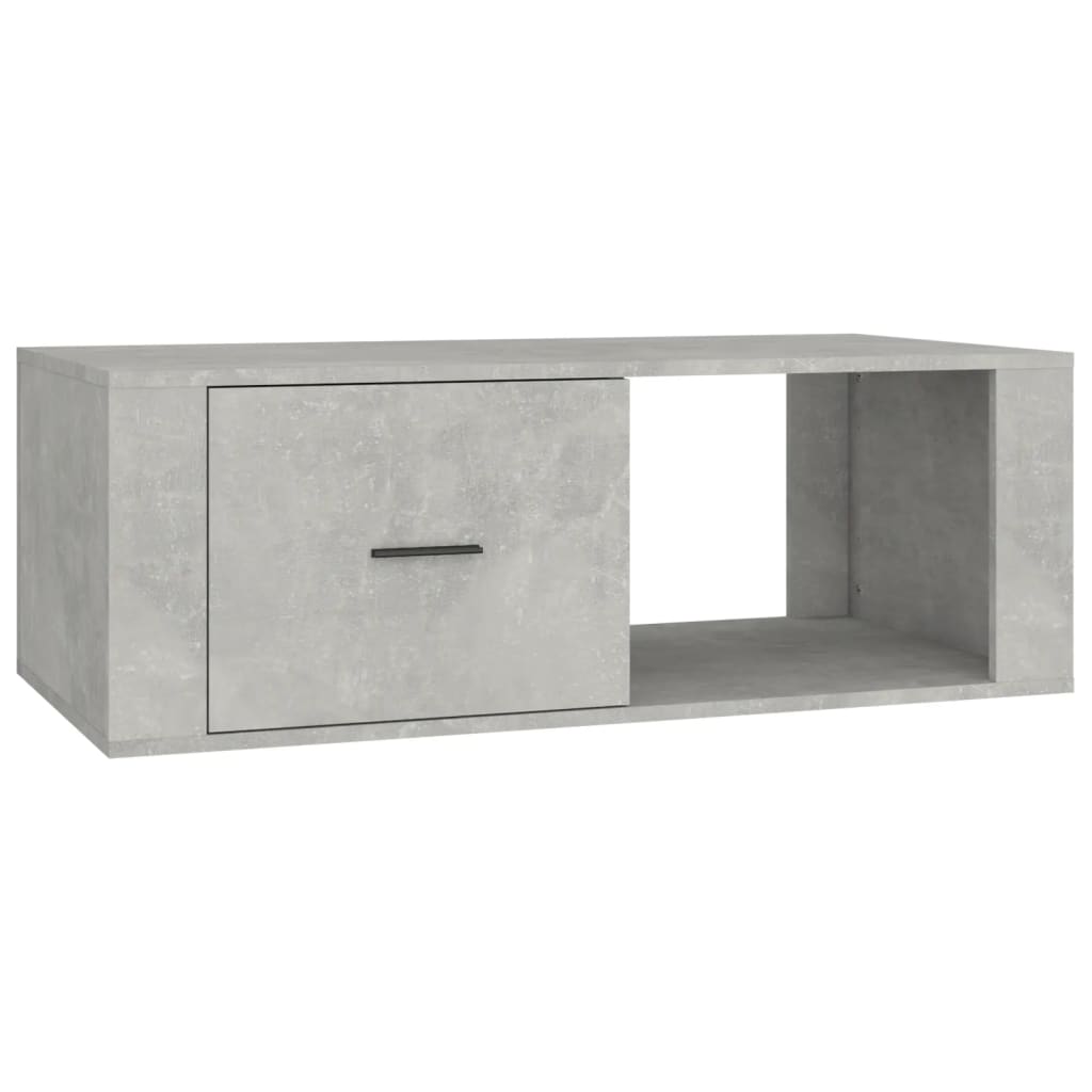 Coffee Table Concrete Grey 100x50.5x35 cm Engineered Wood - Bargainia.com - 8720845667054 - 816540