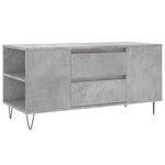 Coffee Table Concrete Grey 102x44.5x50 cm Engineered Wood - Bargainia.com - 