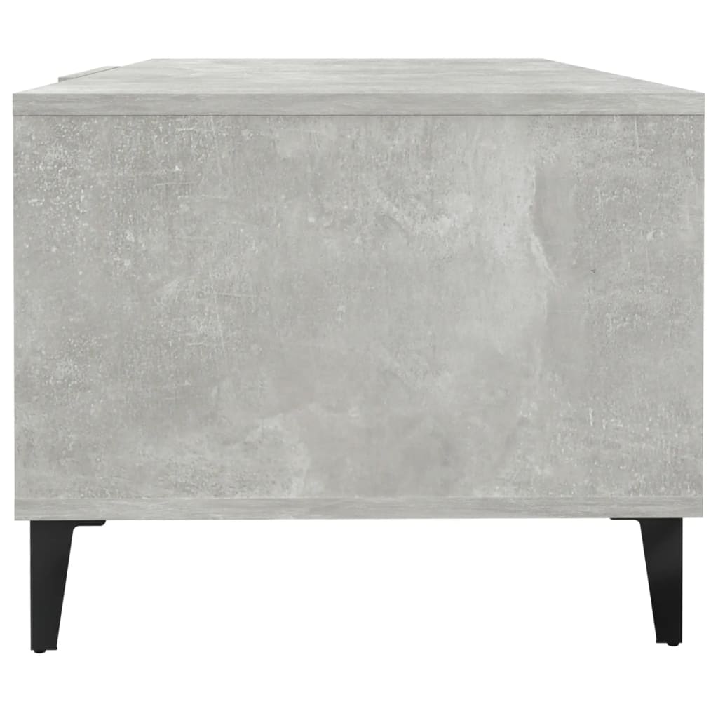 Coffee Table Concrete Grey 102x50x40 cm Engineered Wood - Bargainia.com - 8720287082507 - 812703