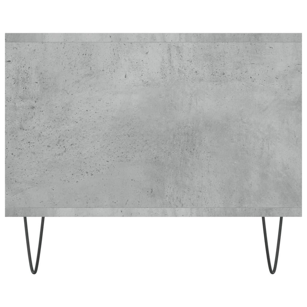 Coffee Table Concrete Grey 102x50x40 cm Engineered Wood - Bargainia.com - 