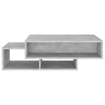 Coffee Table Concrete Grey 105x55x32 cm Engineered Wood - Bargainia.com - 