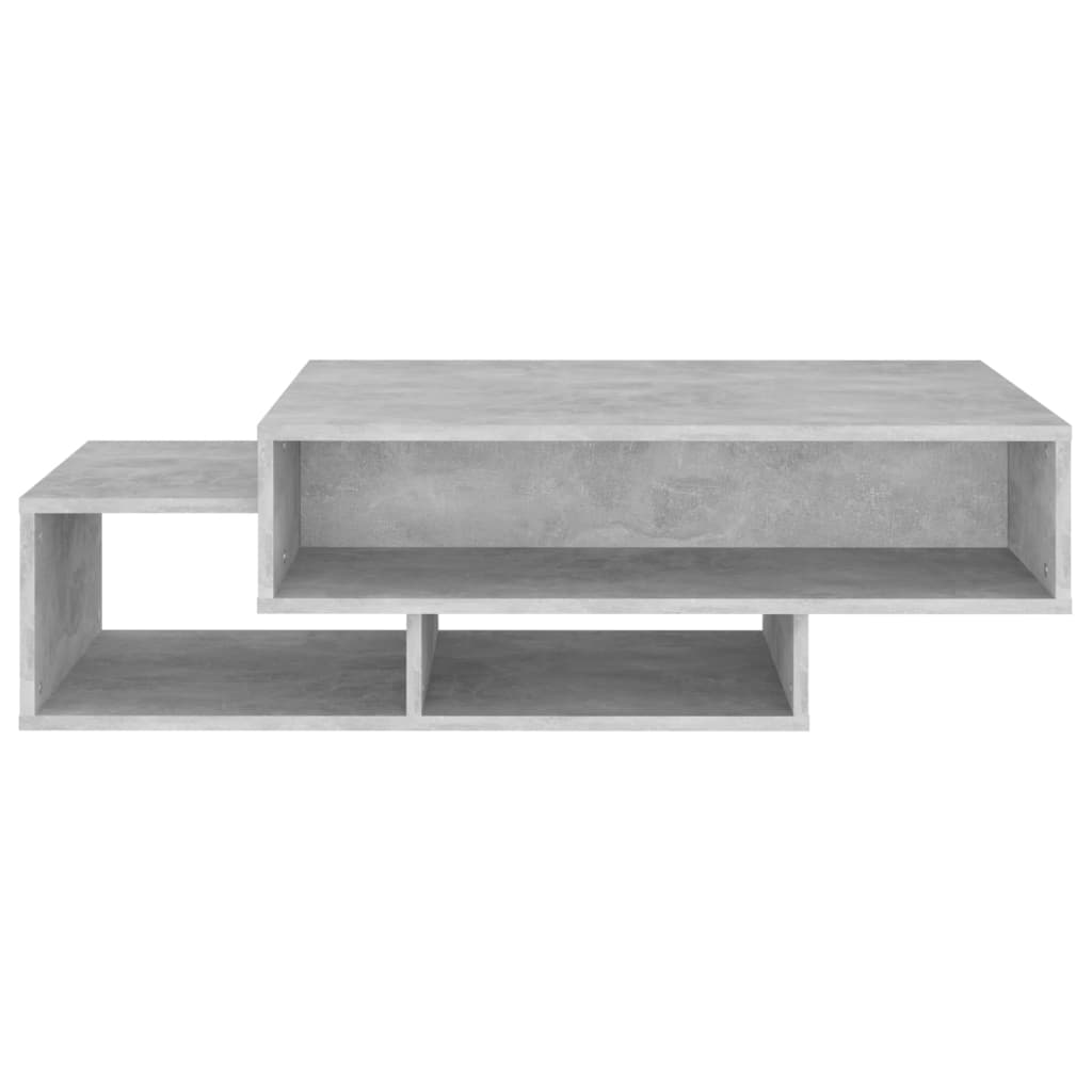 Coffee Table Concrete Grey 105x55x32 cm Engineered Wood - Bargainia.com - 