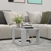 Coffee Table Concrete Grey 40x40x30 cm Engineered Wood - Bargainia.com - 8720286542361 - 806314
