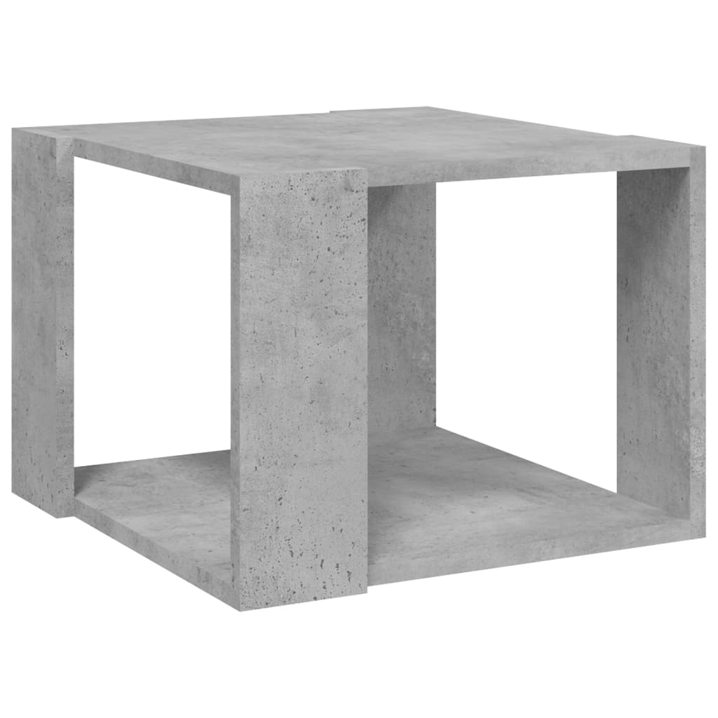 Coffee Table Concrete Grey 40x40x30 cm Engineered Wood - Bargainia.com - 8720286542361 - 806314