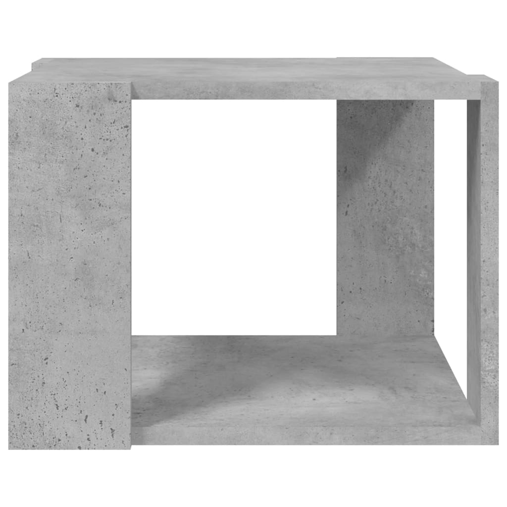 Coffee Table Concrete Grey 40x40x30 cm Engineered Wood - Bargainia.com - 8720286542361 - 806314
