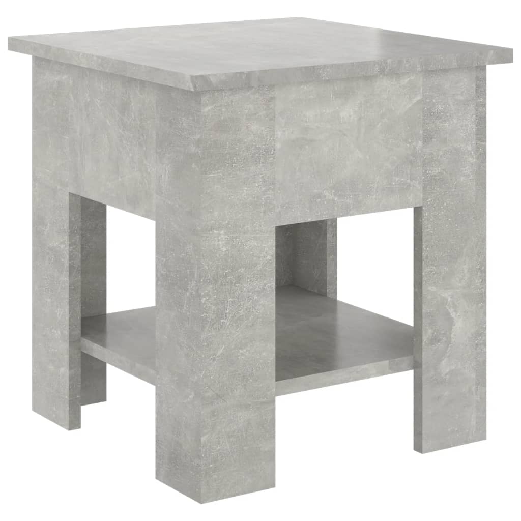 Coffee Table Concrete Grey 40x40x42 cm Engineered Wood - Bargainia.com - 8720286836170 - 810275