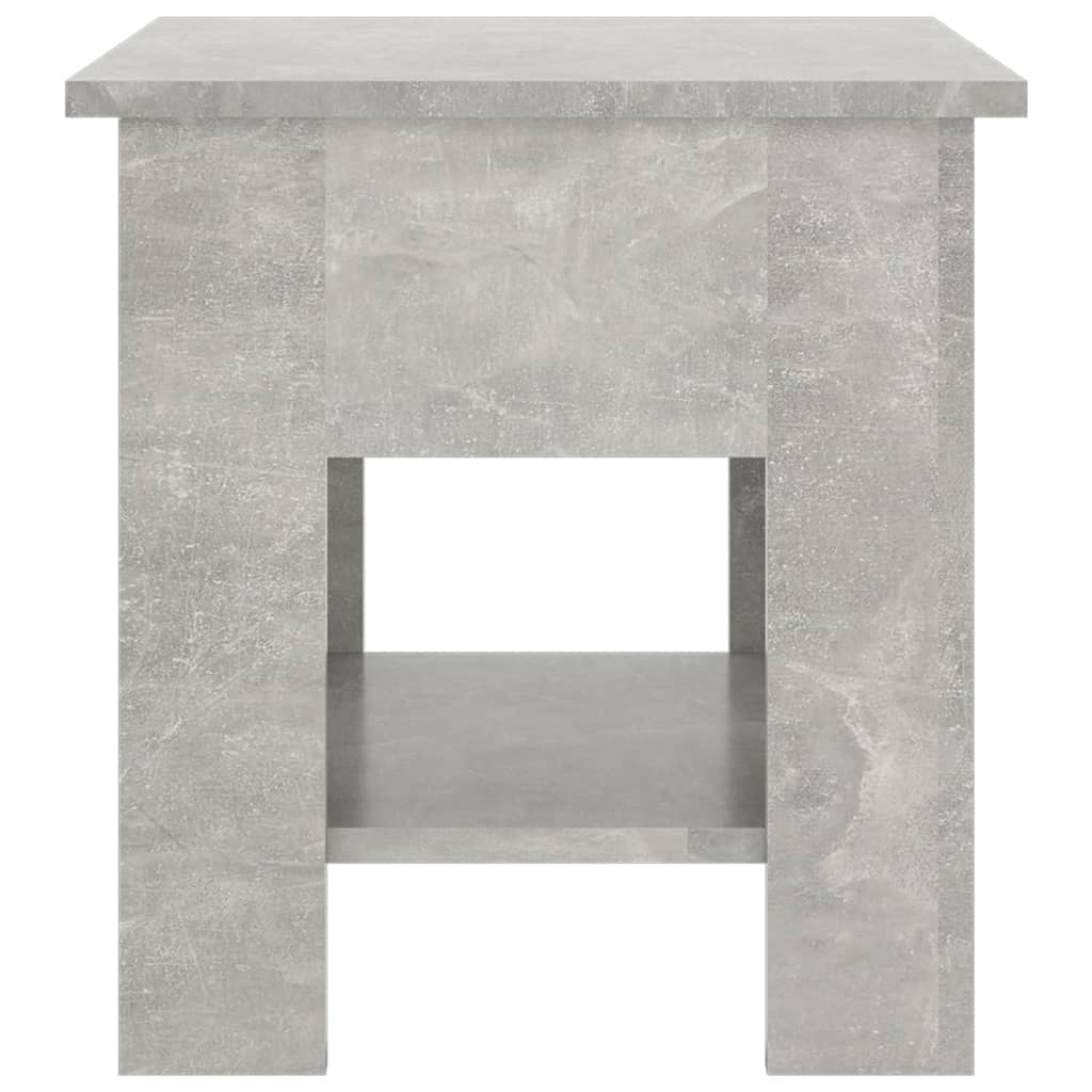 Coffee Table Concrete Grey 40x40x42 cm Engineered Wood - Bargainia.com - 8720286836170 - 810275