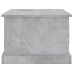 Coffee Table Concrete Grey 50x50x35 cm Engineered Wood - Bargainia.com - 