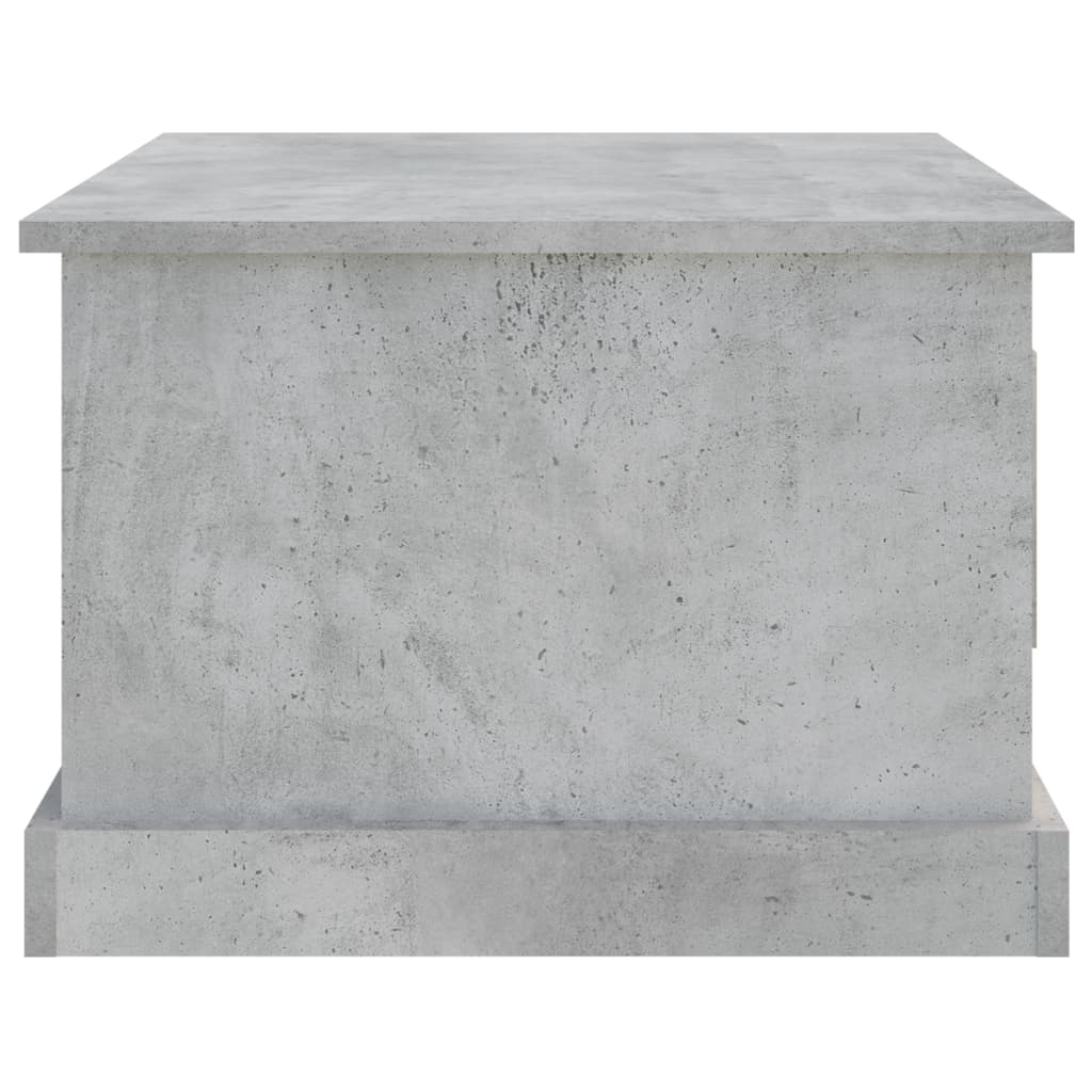 Coffee Table Concrete Grey 50x50x35 cm Engineered Wood - Bargainia.com - 
