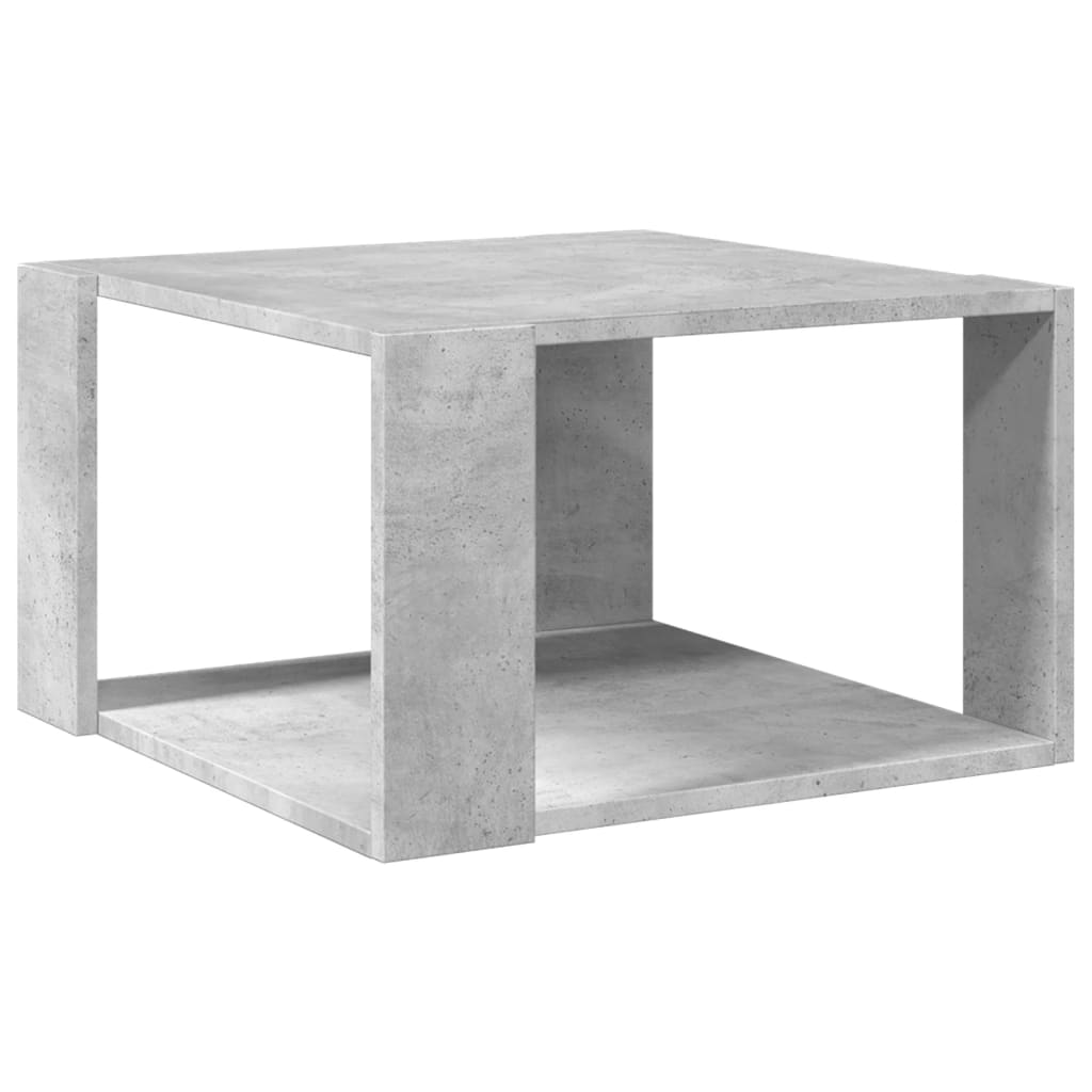 Coffee Table Concrete Grey 51.5x51.5x30 cm Engineered Wood - Bargainia.com - 8721102815614 - 848139