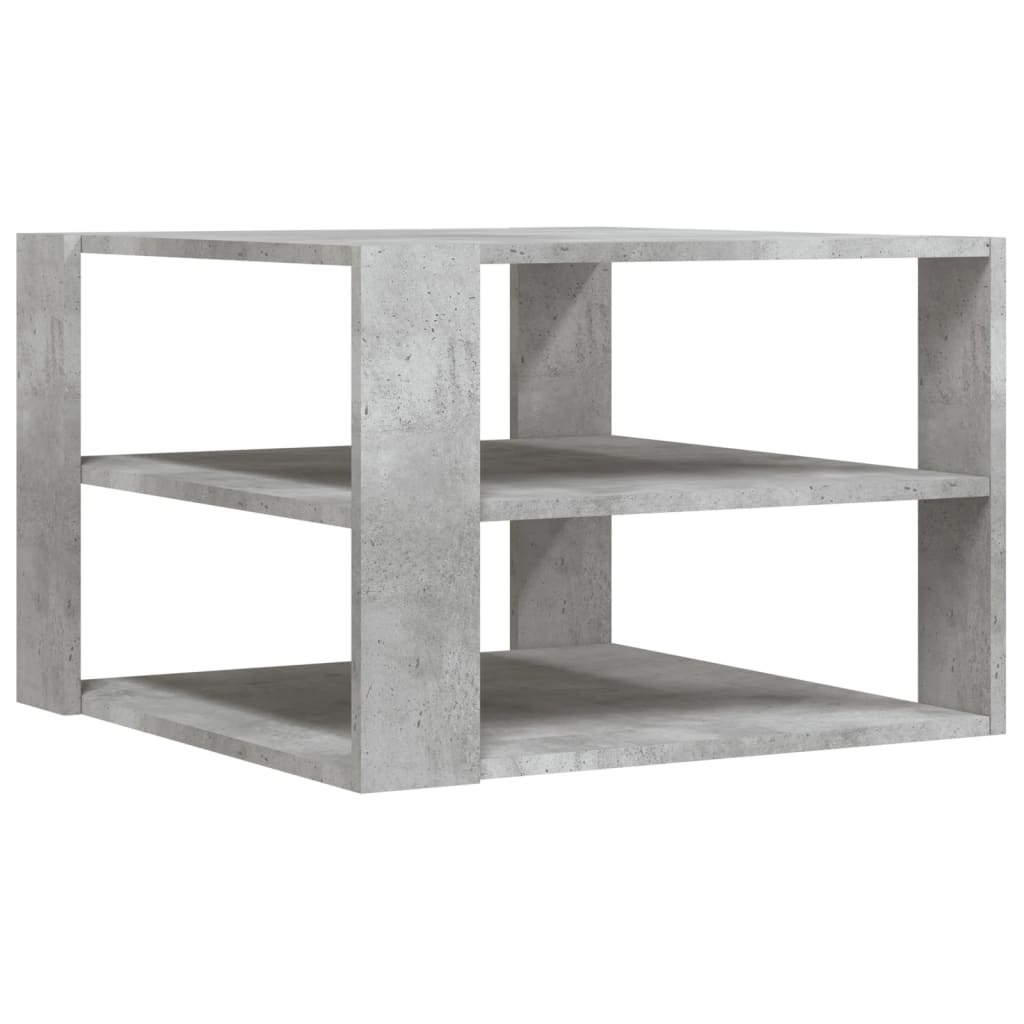 Coffee Table Concrete Grey 59.5x59.5x40 cm Engineered Wood - Bargainia.com - 8720845925208 - 834249