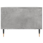 Coffee Table Concrete Grey 60x50x36.5 cm Engineered Wood - Bargainia.com - 