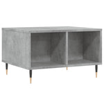 Coffee Table Concrete Grey 60x50x36.5 cm Engineered Wood - Bargainia.com - 