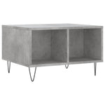 Coffee Table Concrete Grey 60x50x36.5 cm Engineered Wood - Bargainia.com - 