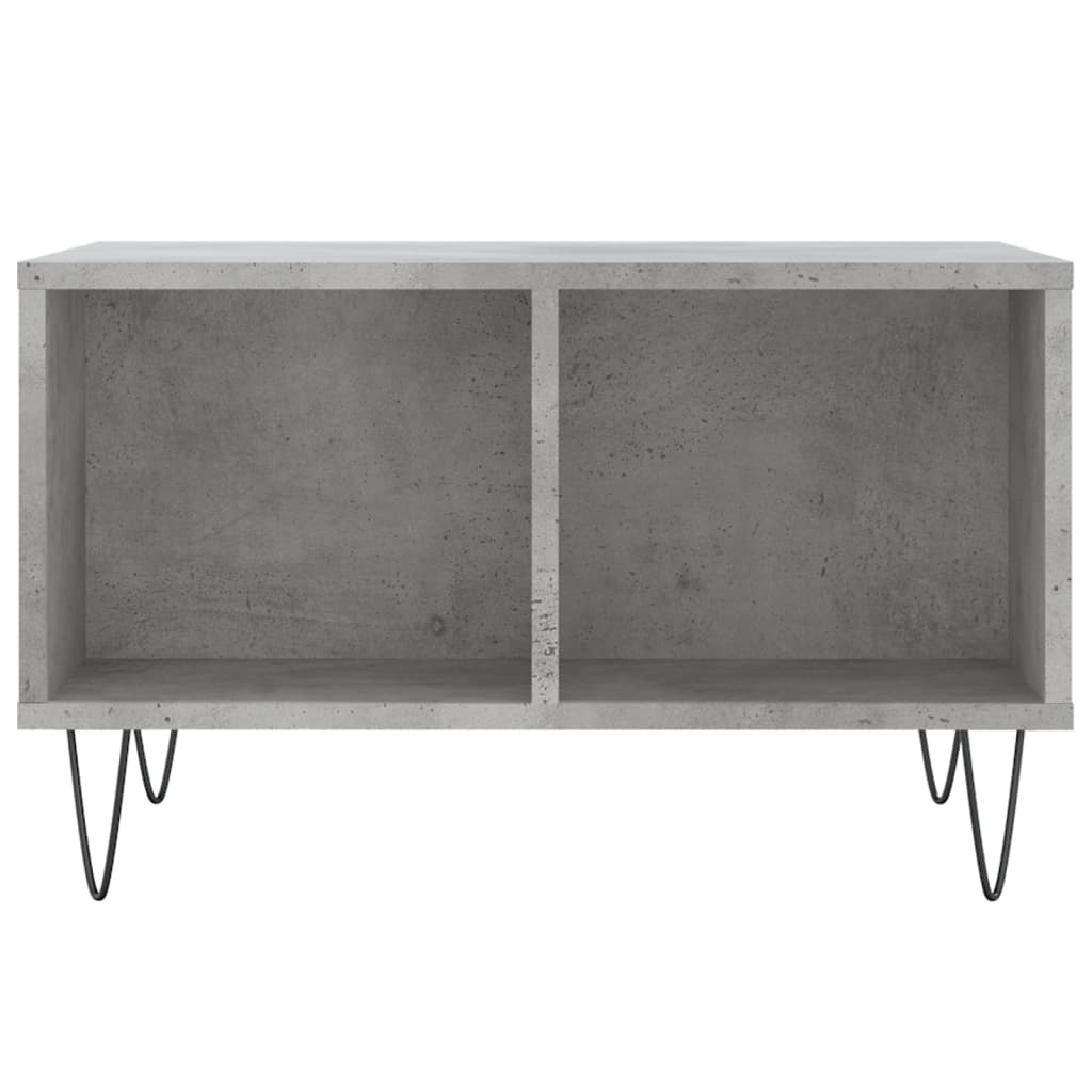 Coffee Table Concrete Grey 60x50x36.5 cm Engineered Wood - Bargainia.com - 