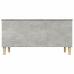 Coffee Table Concrete Grey 90x44.5x45 cm Engineered Wood - Bargainia.com - 
