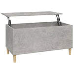 Coffee Table Concrete Grey 90x44.5x45 cm Engineered Wood - Bargainia.com - 