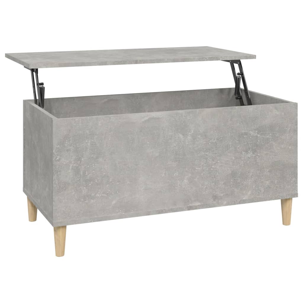 Coffee Table Concrete Grey 90x44.5x45 cm Engineered Wood - Bargainia.com - 8720845669294 - 819584