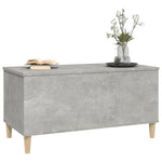 Coffee Table Concrete Grey 90x44.5x45 cm Engineered Wood - Bargainia.com - 
