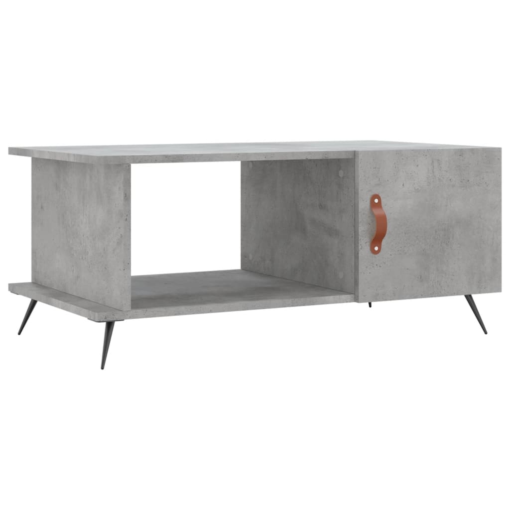 Coffee Table Concrete Grey 90x50x40 cm Engineered Wood - Bargainia.com - 