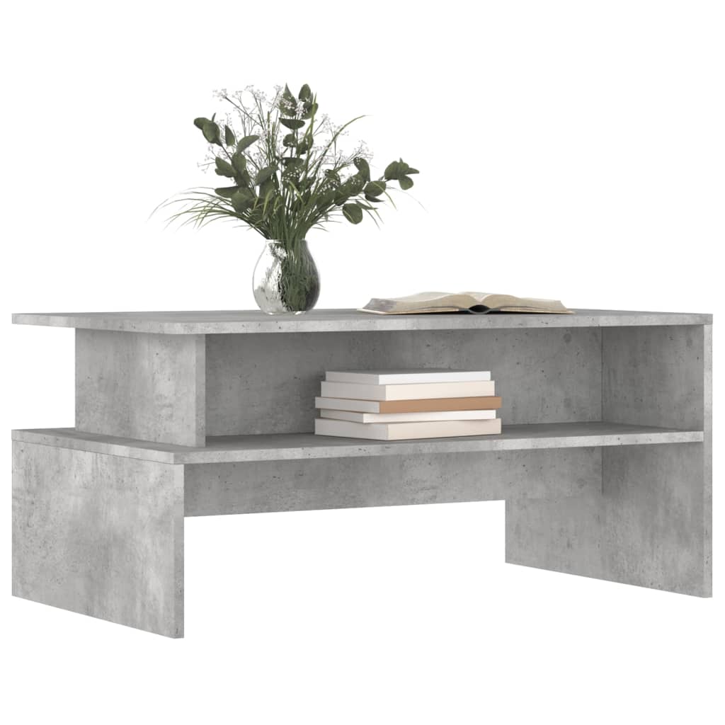 Coffee Table Concrete Grey 90x55x42.5 cm Engineered Wood - Bargainia.com - 8720845925376 - 834281