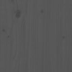 Coffee Table Grey 71x49x55 cm Solid Wood Pine - Bargainia.com - 