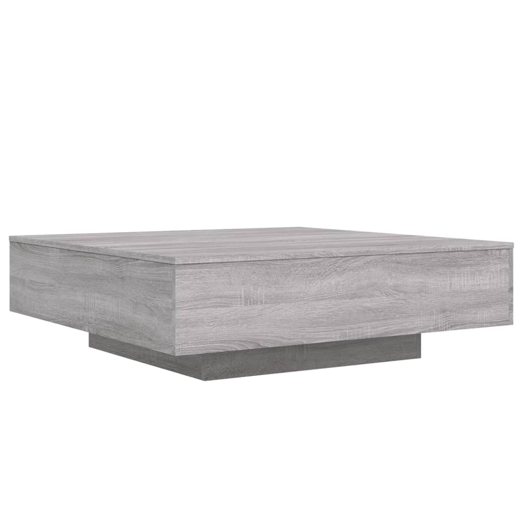 Coffee Table Grey Sonoma 100x100x31 cm Engineered Wood - Bargainia.com - 