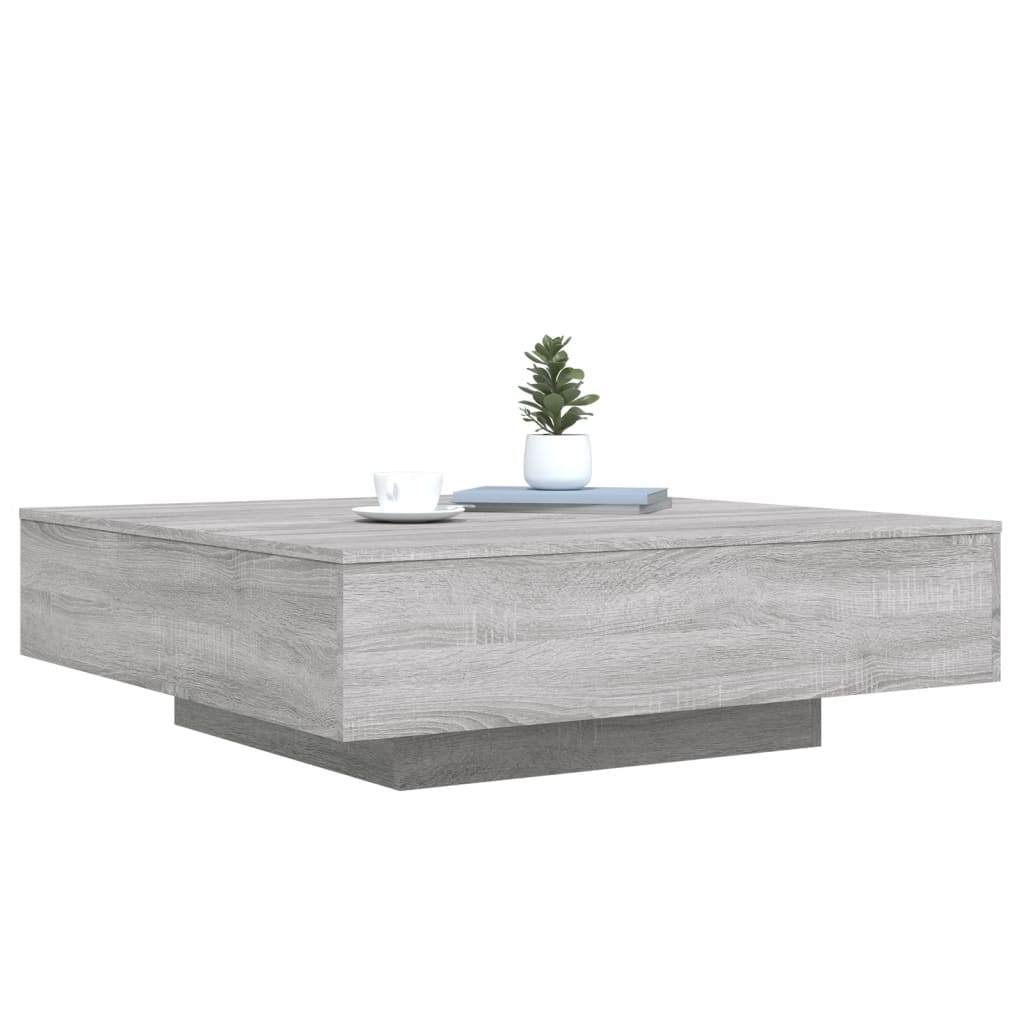 Coffee Table Grey Sonoma 100x100x31 cm Engineered Wood - Bargainia.com - 