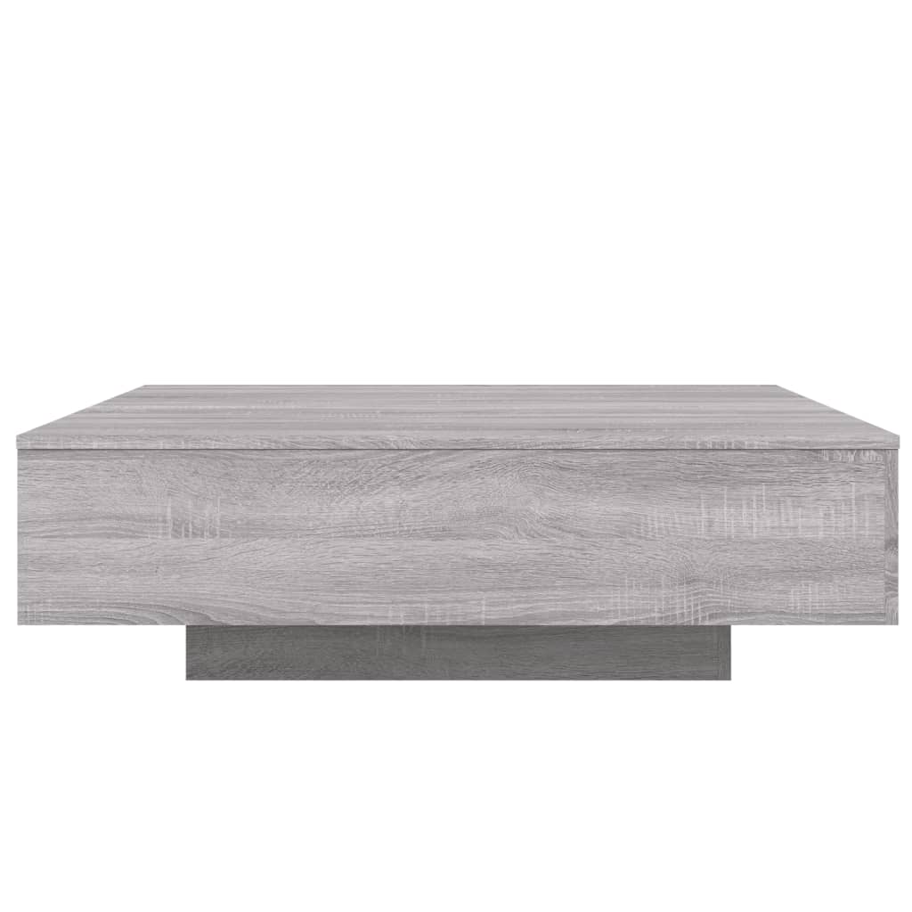 Coffee Table Grey Sonoma 100x100x31 cm Engineered Wood - Bargainia.com - 