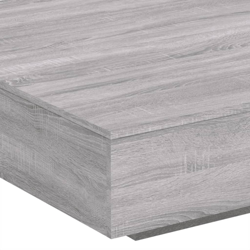 Coffee Table Grey Sonoma 100x100x31 cm Engineered Wood - Bargainia.com - 